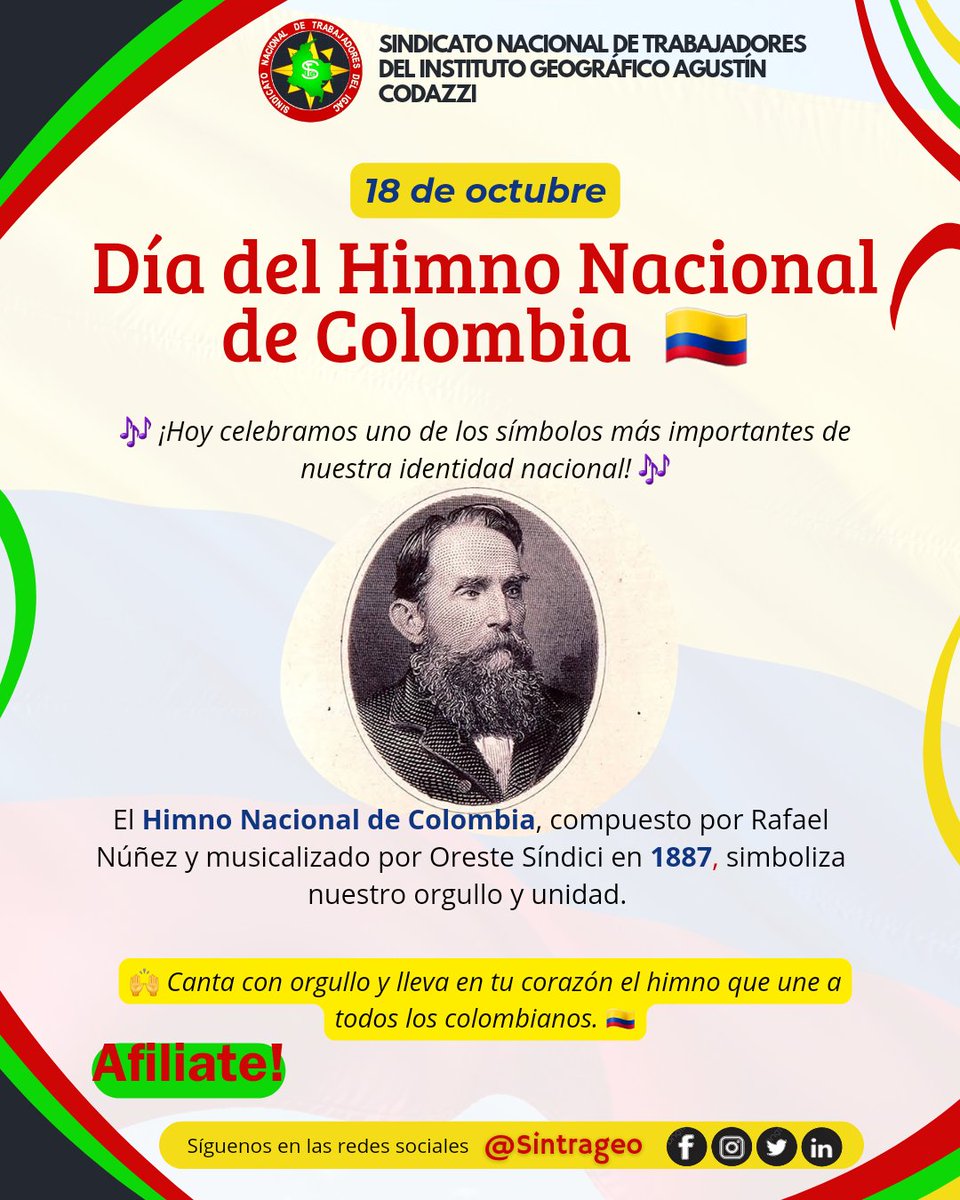 ¡Oh, Gloria Inmarcesible!
#Colombia 
#HimnoNacional
#Símbolospatrios
