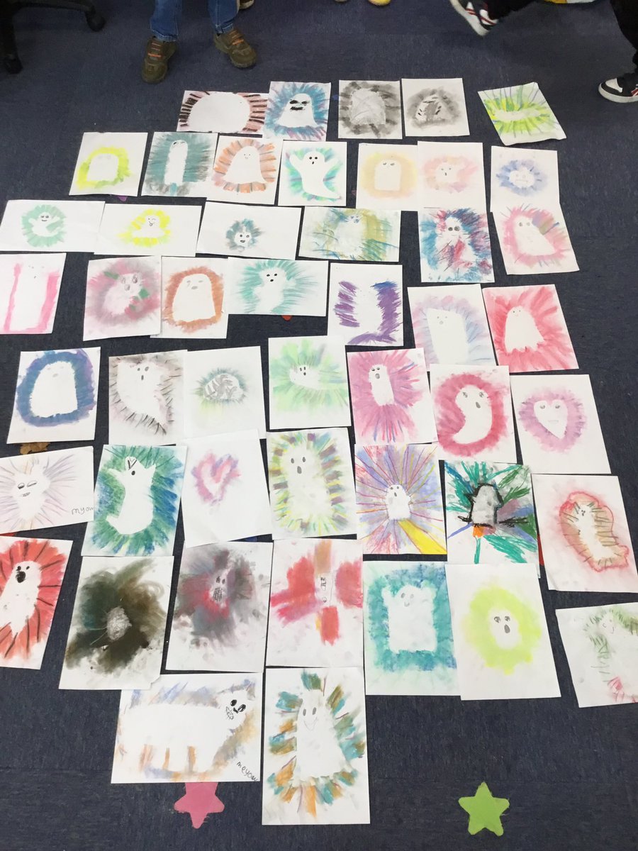 GlowwormsStF's tweet photo. The Glow-worms have had a fabulous Friday baking cookies and completing this art amongst other fabulous things! @StFaithsTweets https://t.co/c8BIXz6gqg