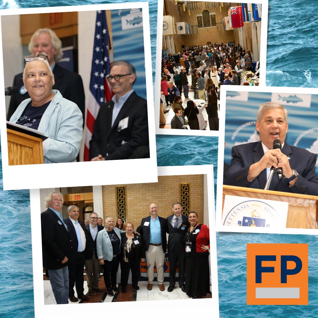 FP, MFP, &amp; MSC hosted Seafood Day at the MA State House, sponsored by <a href="/BruceTarrMA/">The Bruce Tarr Committee</a> to celebrate the MA seafood industry &amp; its immense cultural, economic, &amp; food security contributions. In recognition of her commitment to fishing communities <a href="/RepAMF/">Rep. Ann-Margaret Ferrante</a> received the Finest Kind Award.