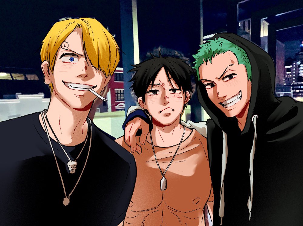 eohae0505's tweet image. 🕒👒⚔️cute trio😆
#ONEPIECE