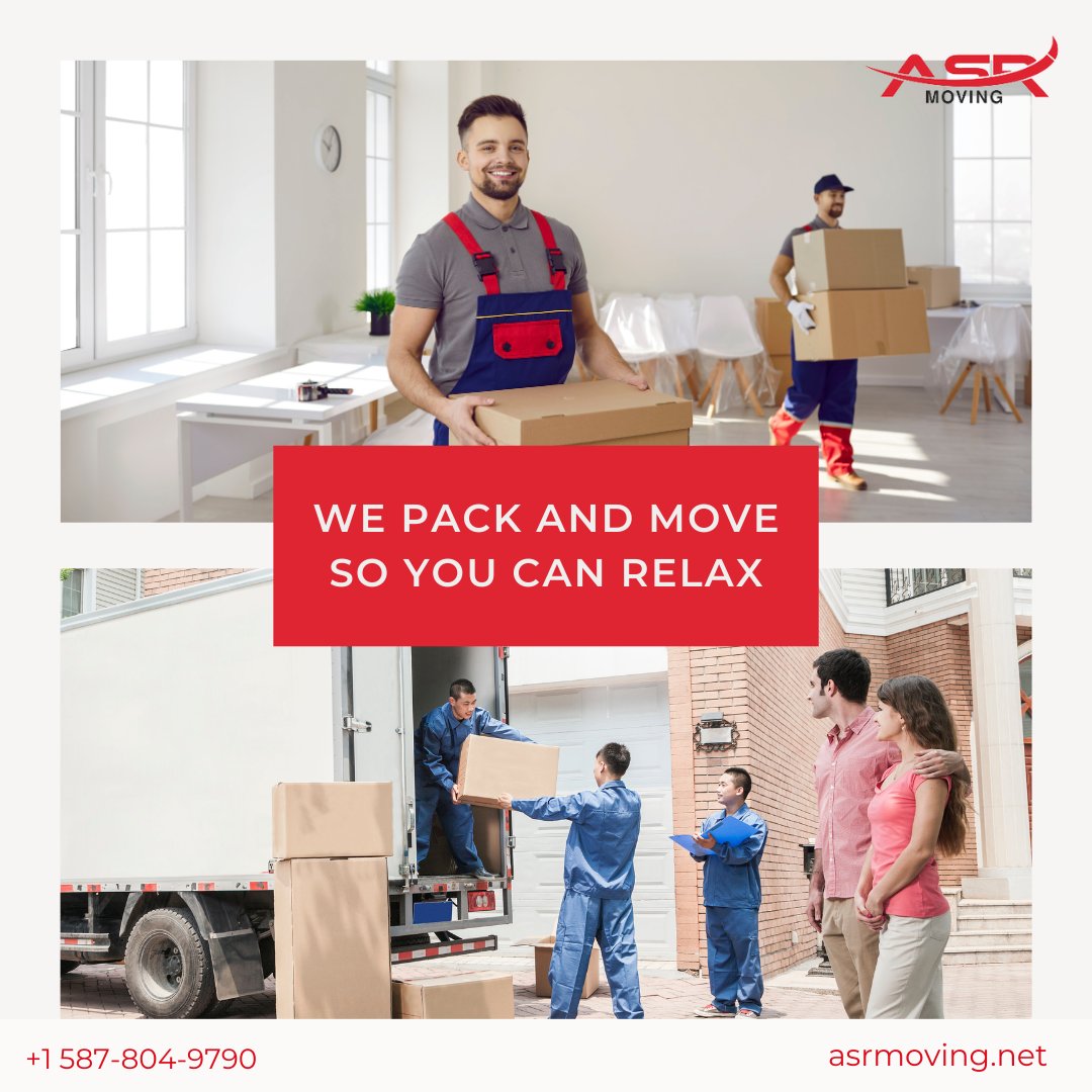 ASR_Moving's tweet image. Sit back and relax while we take care of the heavy lifting. We pack, move, and deliver – you enjoy the ride.

To know more, visit zurl.co/4Pwf or call us at +1 587-804-9790

#canadamoving #professionalmovers #packagingservice #apartmentmoving #Lastminutemove