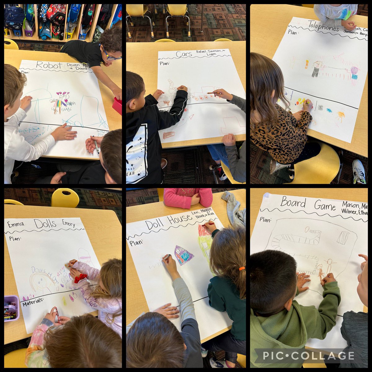 These creative kinders amazed me with their bravery today as they presented their EL projects to older students. They used rich vocabulary and articulated their process for making their Recycled Material Toy! What a rewarding way to celebrate learning! #KindersCan #Imagination