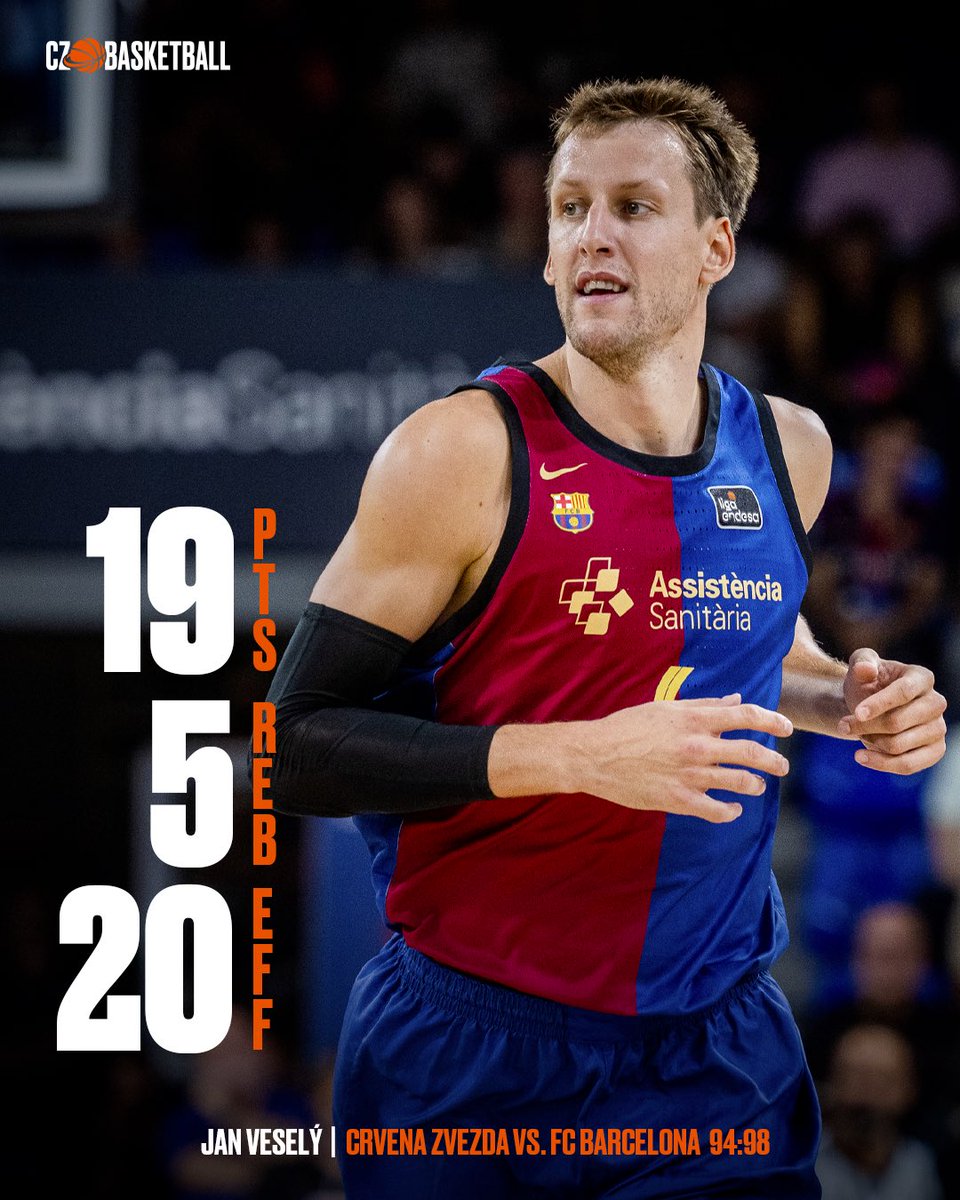 cz_basketball's tweet photo. Těsná výhra v prodloužení pro @FCBbasket v @EuroLeague 🏀💪 https://t.co/hETioNTuTa