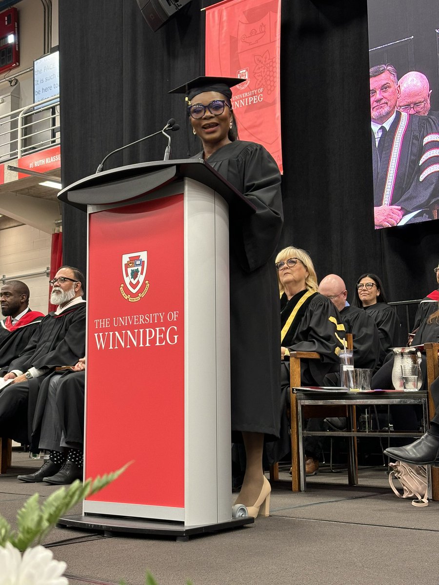 “Each chapter of our experience has been filled with lessons that go beyond textbooks.” 

-Valedictorian Rita Eghuiovbo 

#UWinnipegGrad 
<a href="/uwinnipegPACE/">UWinnipeg PACE</a>