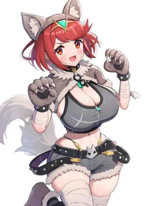 狼なホムラちゃん 
