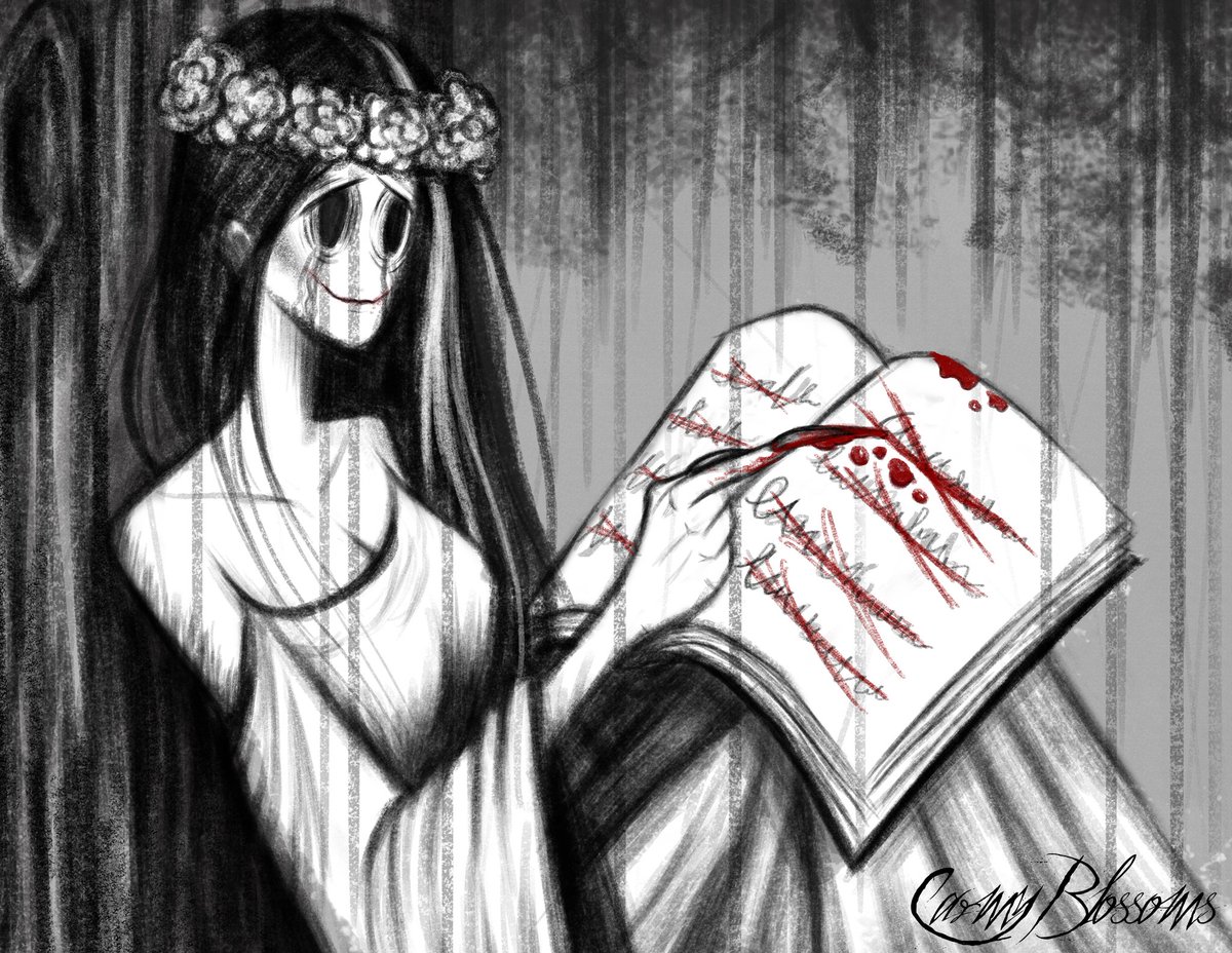 carmy_blossoms's tweet photo. 17. Journal
ℑ𝔫 𝔱𝔥𝔢 𝔪𝔬𝔬𝔫𝔩𝔦𝔤𝔥𝔱, 𝔱𝔥𝔢 𝔤𝔥𝔬𝔰𝔱 𝔠𝔯𝔬𝔰𝔰𝔢𝔡 𝔬𝔲𝔱 𝔞𝔫𝔬𝔱𝔥𝔢𝔯 𝔫𝔞𝔪𝔢 𝔴𝔦𝔱𝔥 𝔥𝔢𝔯 𝔠𝔯𝔦𝔪𝔰𝔬𝔫-𝔰𝔱𝔞𝔦𝔫𝔢𝔡 𝔫𝔞𝔦𝔩, 𝔞 𝔪𝔞𝔯𝔨 𝔬𝔣 𝔩𝔬𝔰𝔱 𝔩𝔬𝔳𝔢.
(Requested by: KingofKMS)
#inktober2024 #inktoberjournal https://t.co/ranskMOLFd