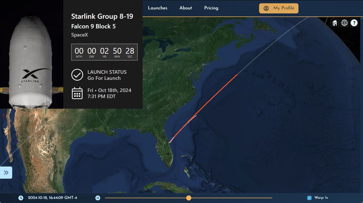wxbrad's tweet photo. The #Flacon9 launch has been bumped to an evening post-sunset launch. Unless it changes again, we could have a spectacular vapor trail in the eastern sky this evening. The launch is set for 7:31 pm, and sunset is 6:43 pm. #obxwx #ncwx #scwx #cltwx #starlink https://t.co/nhpHGBHFgz