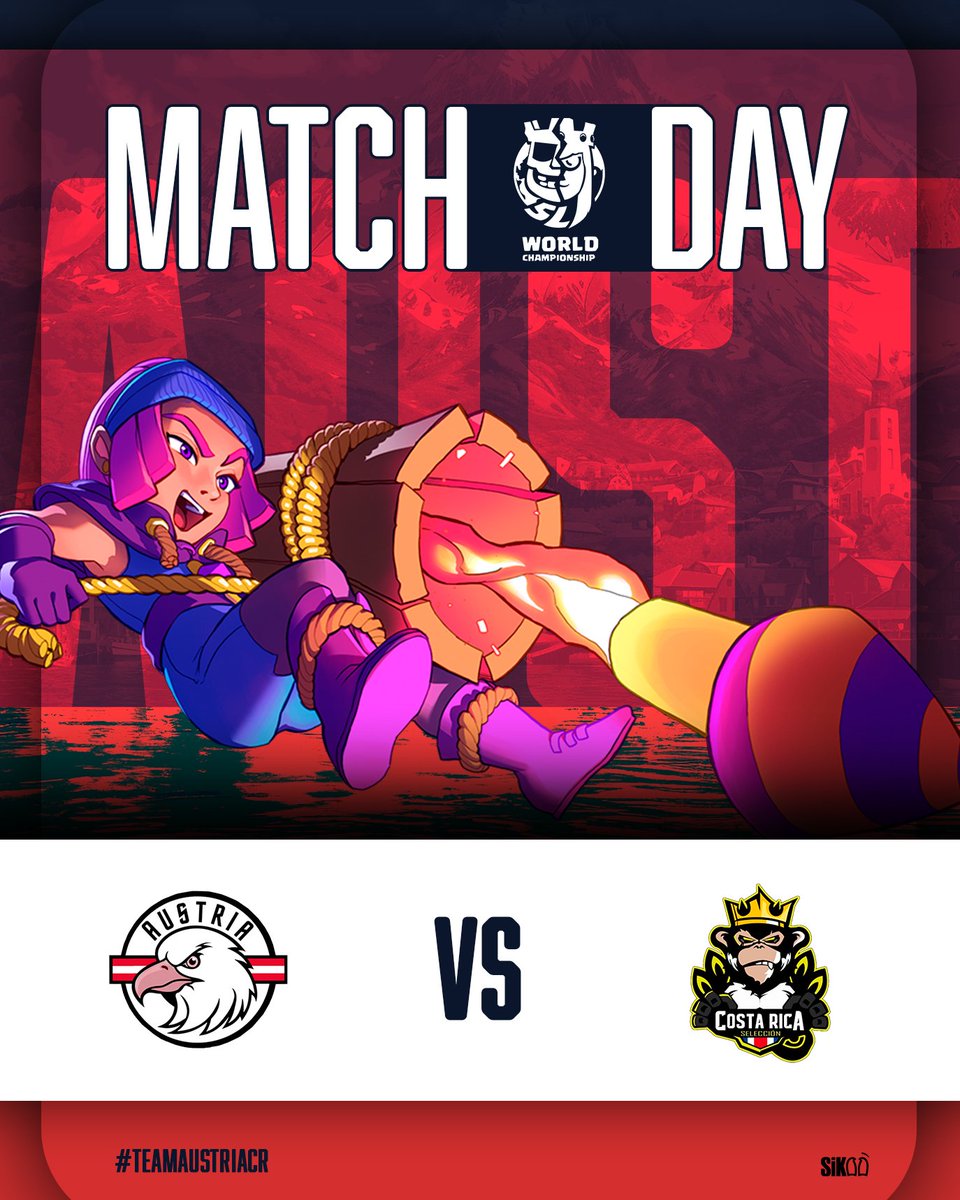 TeamAustriaCR (@teamaustriacr) on Twitter photo We will face <a href="/Sel_Costa_Rica/">Team Costa Rica</a> in the <a href="/CR_Supremacy/">Supremacy League</a> WC in about 15mins, so hurry up to see the fight ๐ฅ We will face <a href="/Sel_Costa_Rica/">Team Costa Rica</a> in the <a href="/CR_Supremacy/">Supremacy League</a> WC in about 15mins, so hurry up to see the fight ๐ฅ