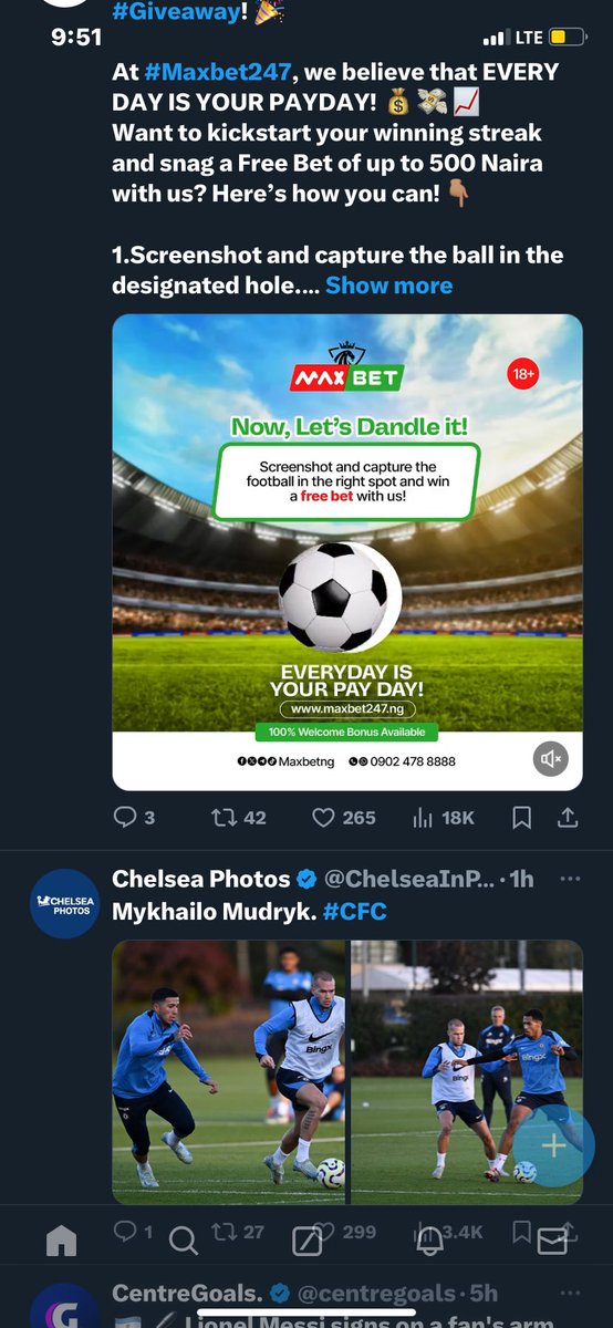 Promise tweet media