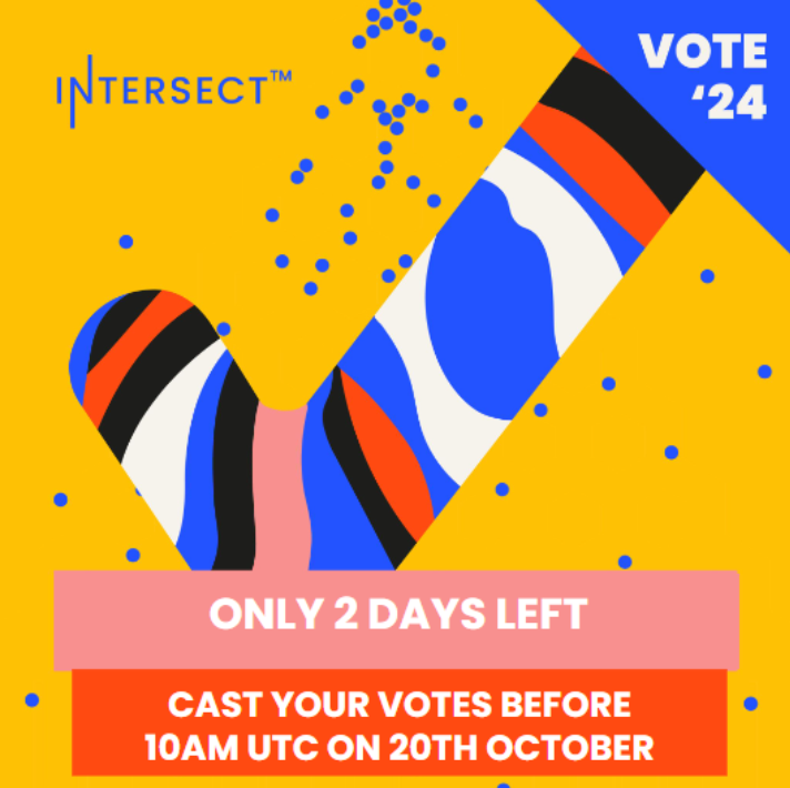 BoazB5475's tweet photo. 🚨 Reminder, community! Only 2 days left to vote in the Intersect 2024 Elections—closes Oct 20 at 10:00 UTC! If you haven't voted yet, get ready and don't forget to support me! 🙌🏾👇🏾 #Intersect2024 https://t.co/Q0P8xpH8EG