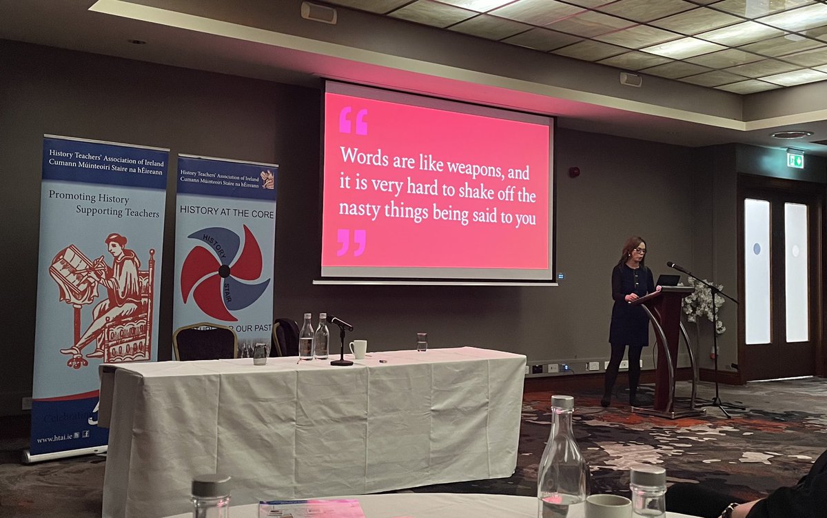 HTAI National Conference 2024 began this evening with an incredibly stimulating discussion on Ireland’s Mother and Baby Institutions! Many thanks to @SarahAnneBuckle for delivering our first talk of the conference! Lots more to come tomorrow morning… 🗣️ 📜