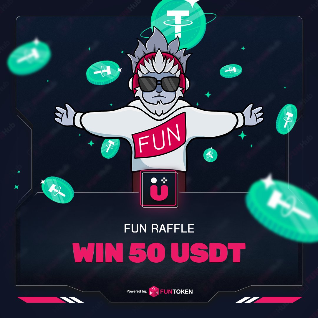 FUNtoken_io's tweet photo. ❤️‍🔥Hot — 50 USDT giveaway

Friends, we value our #community  and decided to cheer you up with a 50 USDT giveaway! I think no one has any doubts where to spend it - of course to buy #tickets to FUN Raffle.

⚡️Easy conditions for participation: 

— Like
— Write a comment
— Retweet this post 

Among those who fulfill all 3 conditions, we will randomly select one lucky #winner and give him 50 USDT. 

⌛️ We will announce the winner on Wednesday, October 23!

Good luck, players!