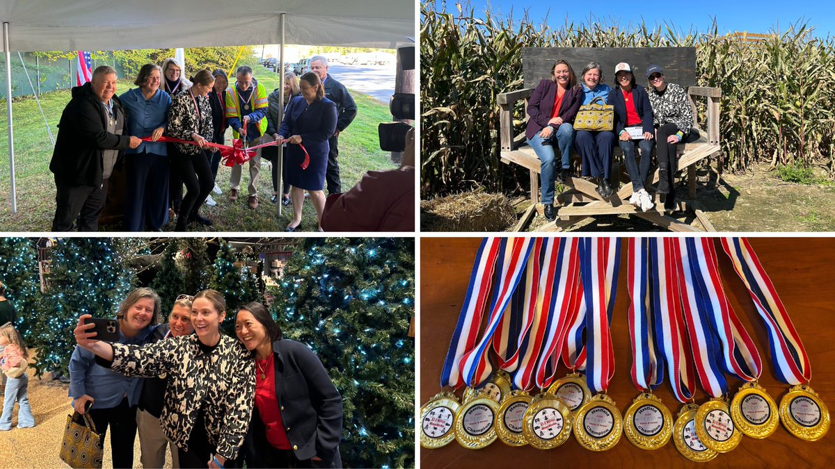 What do you get when <a href="/MassEOED/">MA EOED</a>'s Sec + Undersec spend 8 hrs in WMA?!

A LOT of transformative state support, major synergy, lots of laughs, + some homemade Olympic medals.

TY for herculean work.

senatorjocomerford.org/eight-hours-in…