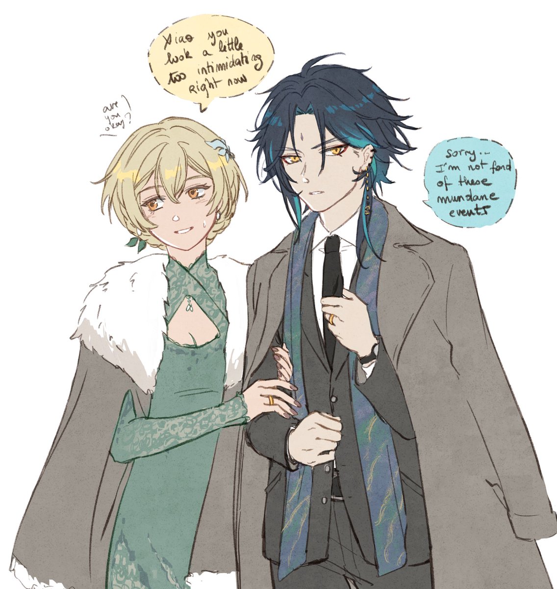 (18/31) mafia xiaolumi? (idk anything about fashion please spare me)