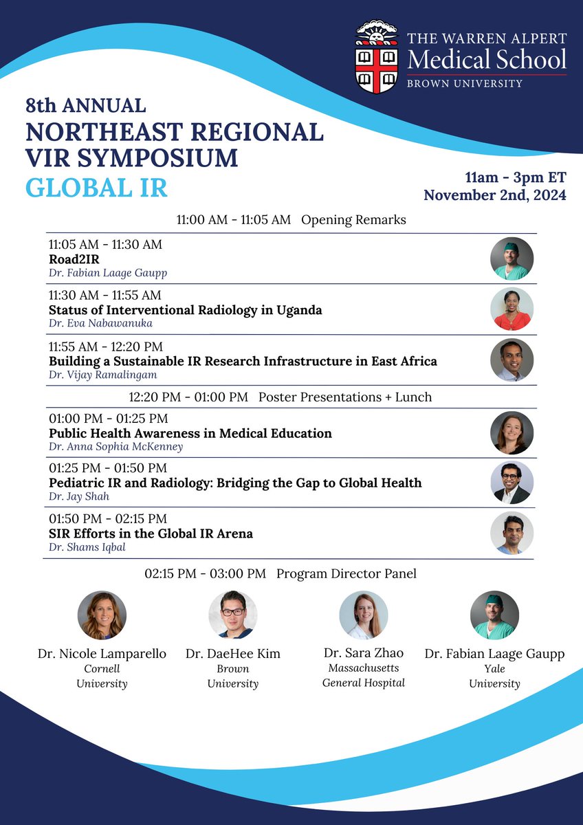 SIRRFS's tweet photo. Join us for the 8th annual NE Regional VIR Symposium! #globalIR #interventionalradiology https://t.co/XREFmw4Qwp