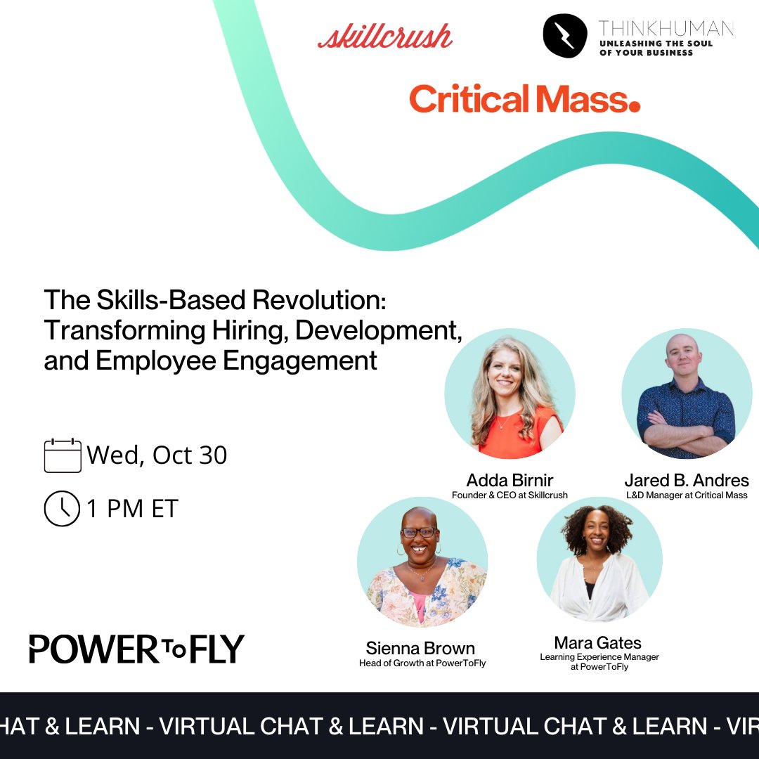 powertofly's tweet photo. We're bringing together some of the brightest minds in the industry to our Summit "Innovate & Elevate: Developing Skills to Transform Talent for Tomorrow" 🙌
👉 Grab your spot and get ready to level up your talent strategy! https://t.co/qvfso0YTwK
#AI #Leadership #PowerToFly https://t.co/I1c9WjZH1e