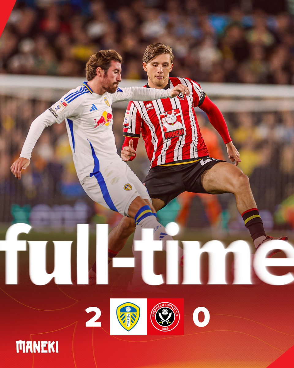 Defeat at Elland Road.