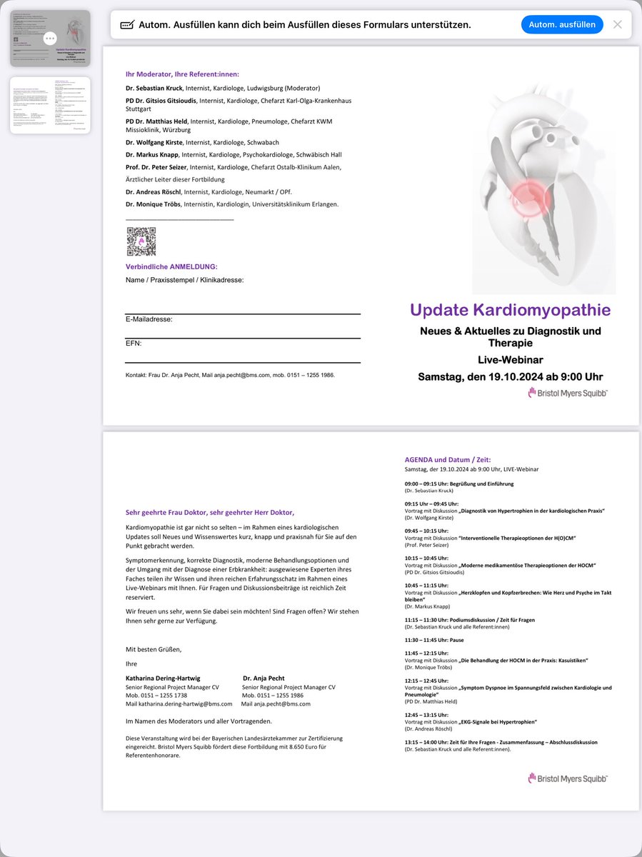 ecgandrhythmRoe's tweet photo. Falls wer interessiert ist an einer Fortbildung über HCM, morgen findet eine statt, ich darf auch mitspielen 👇 https://t.co/GBVU4H0olx