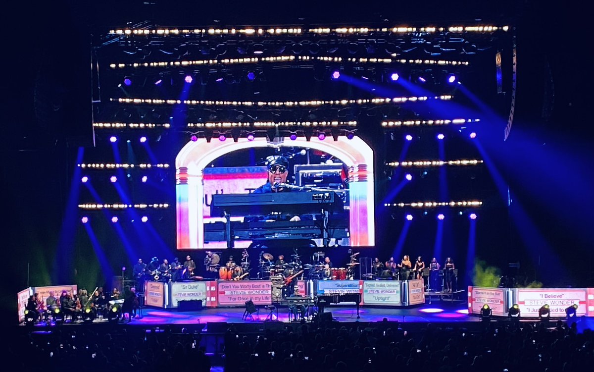 Thank you <a href="/StevieWonder/">Stevie Wonder</a> for a night we’ll remember forever! Once again <a href="/gsocomplex/">Greensboro Complex</a> provided an outstanding experience. Standing 👏🏼👏🏼👏🏼👏🏼👏🏼