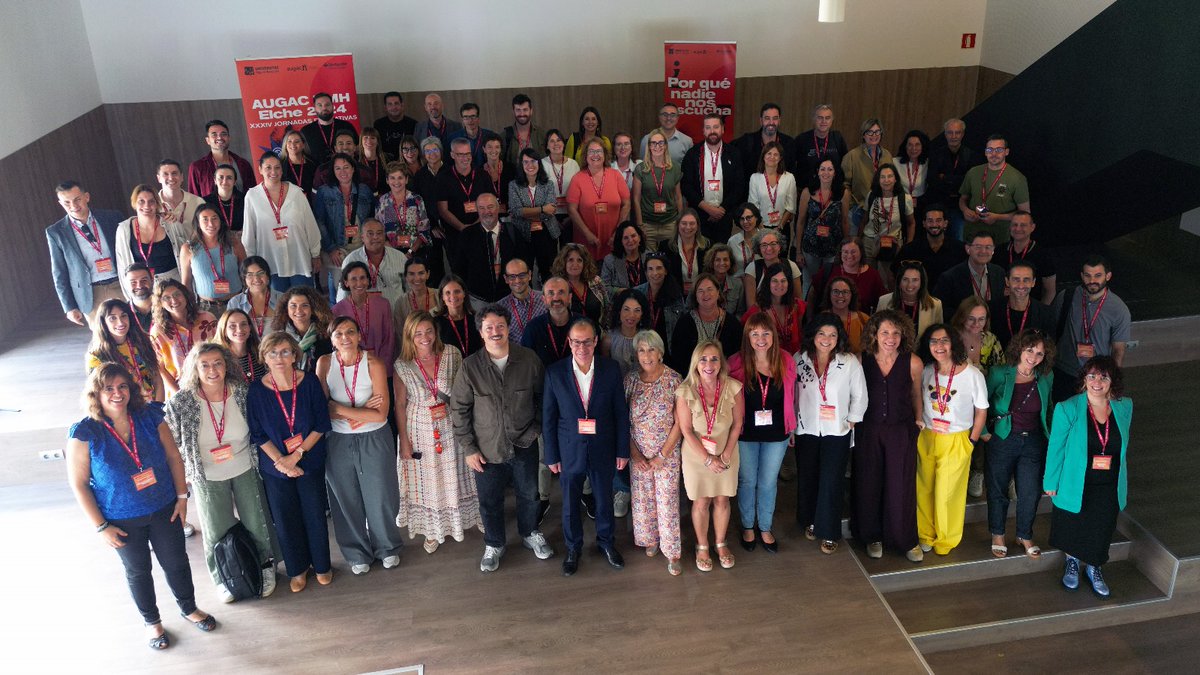 Torno de les meues primeres jornades <a href="/augac/">augac</a> amb la il·lusió i l'empenta que s'encomana quan aprenem i compartim aprenentatges (i riures) amb grans professionals. Gràcies <a href="/UniversidadMH/">UMH</a> per la gran organització d'#AugacElche2024