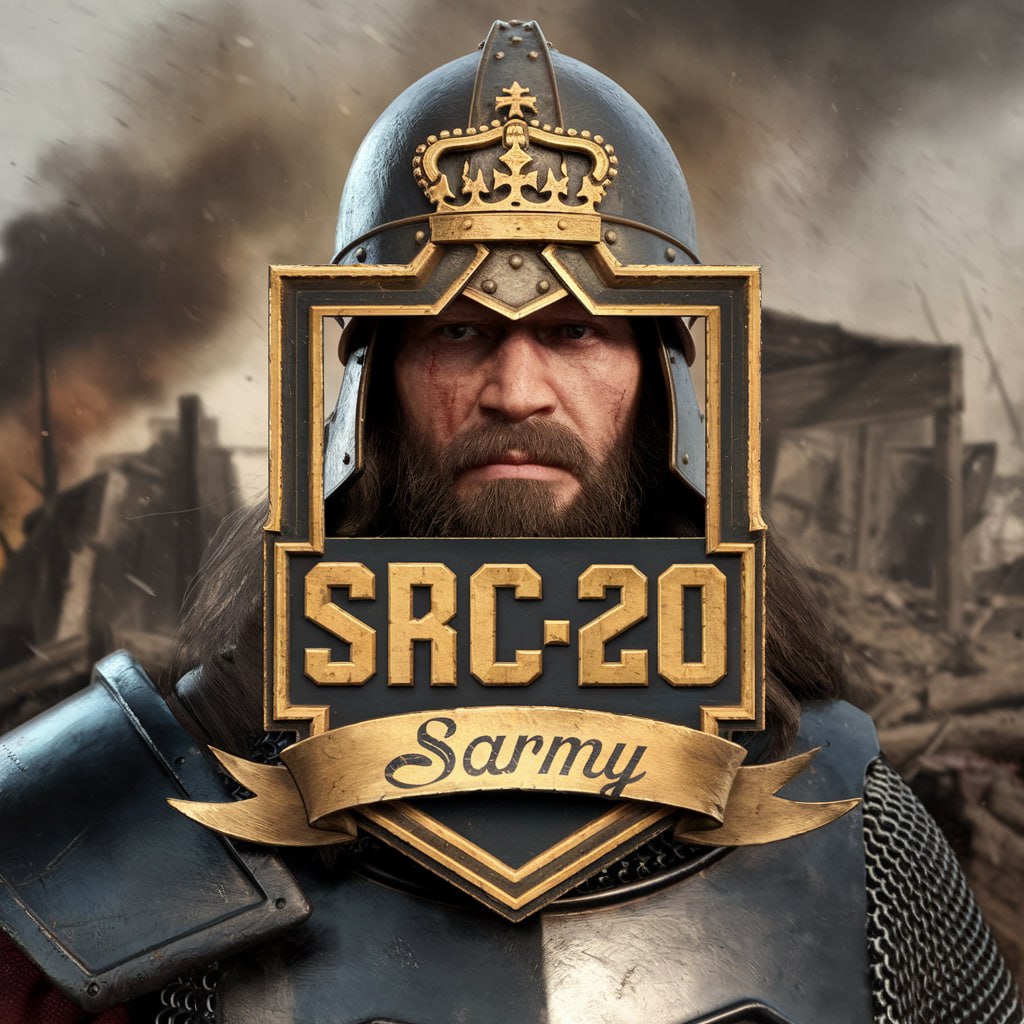 Let's make $SARMY the next big thing in crypto! 💯🏆 .  Join the movement and show your support. Together, we can achieve great things 😎🛡️.
$Sarmy #src20 #tokens #btc #ecosysteme #crypto #defi #onchain #hodl #holders #Blockchain 
 #SARMY #CryptoCommunity #InvestInTheFuture