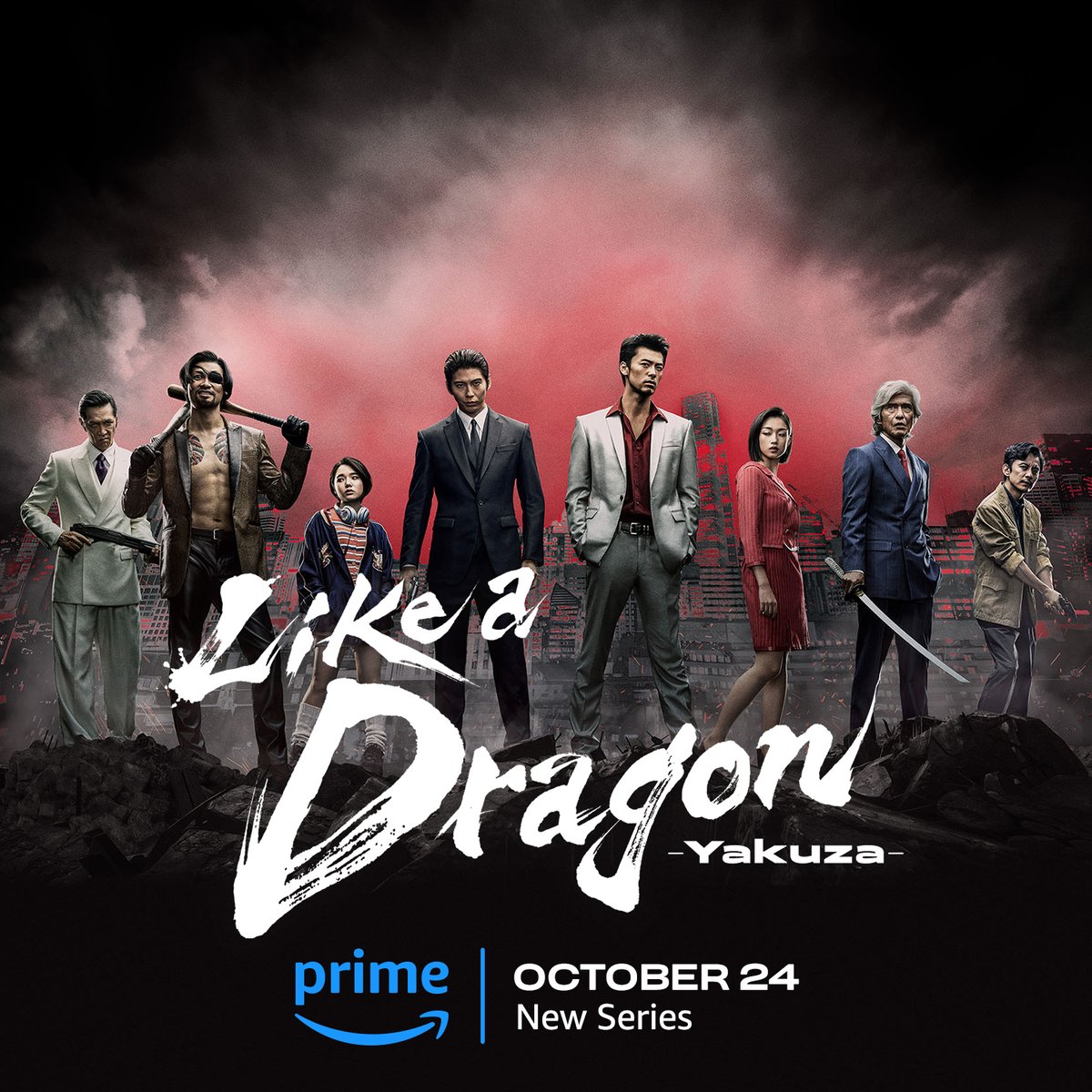 RGGStudio's tweet image. This isn’t a game. Like a Dragon: Yakuza is coming October 24.
