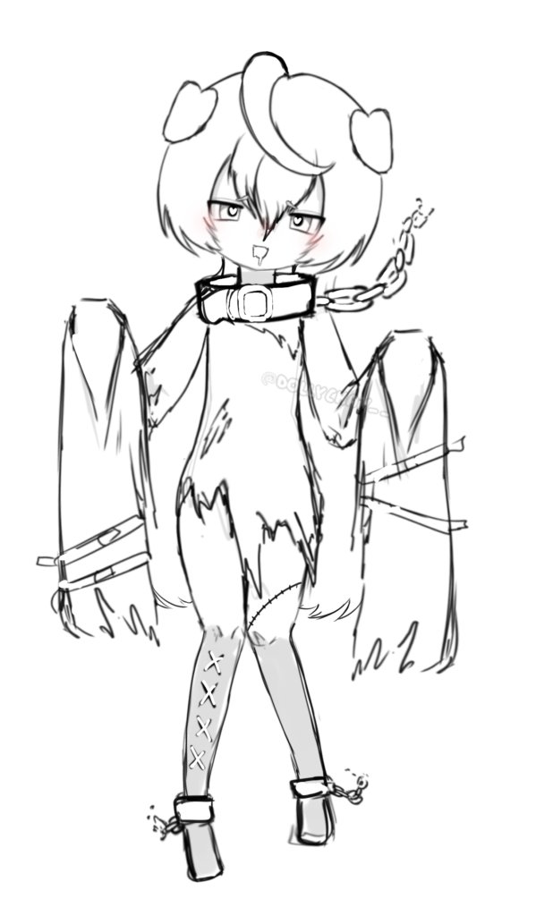 dollychan__'s tweet photo. if i were a zombie, I’d never eat your brain🤍 

꒰ adopt  wip https://t.co/MOEHBD6qBG