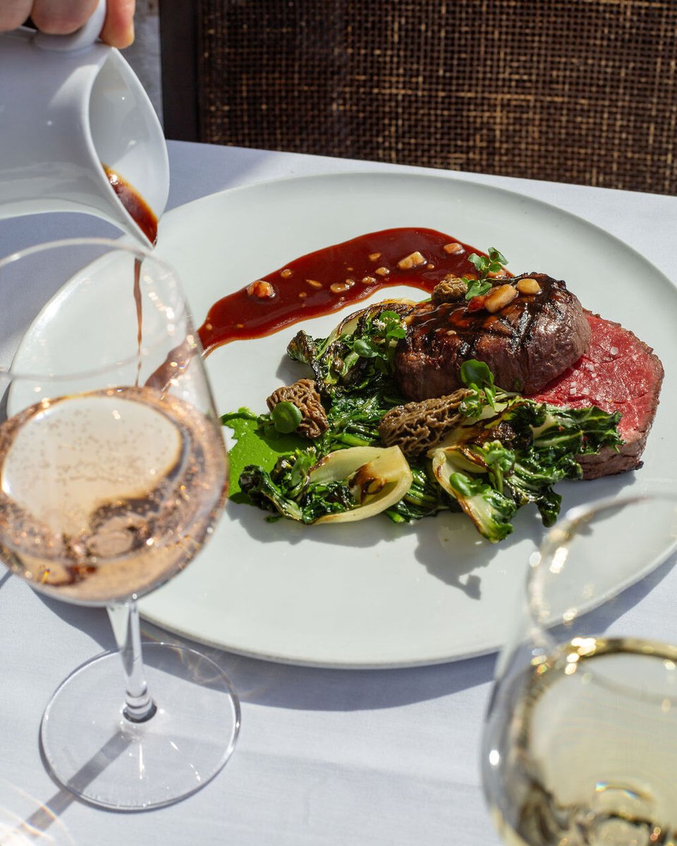 Savoring the melt-in-your-mouth perfection of Koji-Aged Filet Mignon