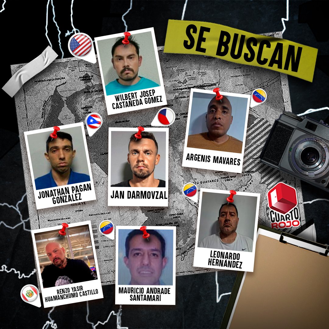 🚨 | ¡Alerta, pueblo!

Estos son los mercenarios que han intentado hacer de las suyas en nuestro país, pero ya fueron identificados por el Capitán Bolivariano, Diosdado Cabello.

¡Todo el mundo, atento!