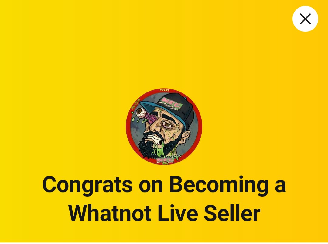 Well maybe I can have a live show selling freshly made sketch cards??!