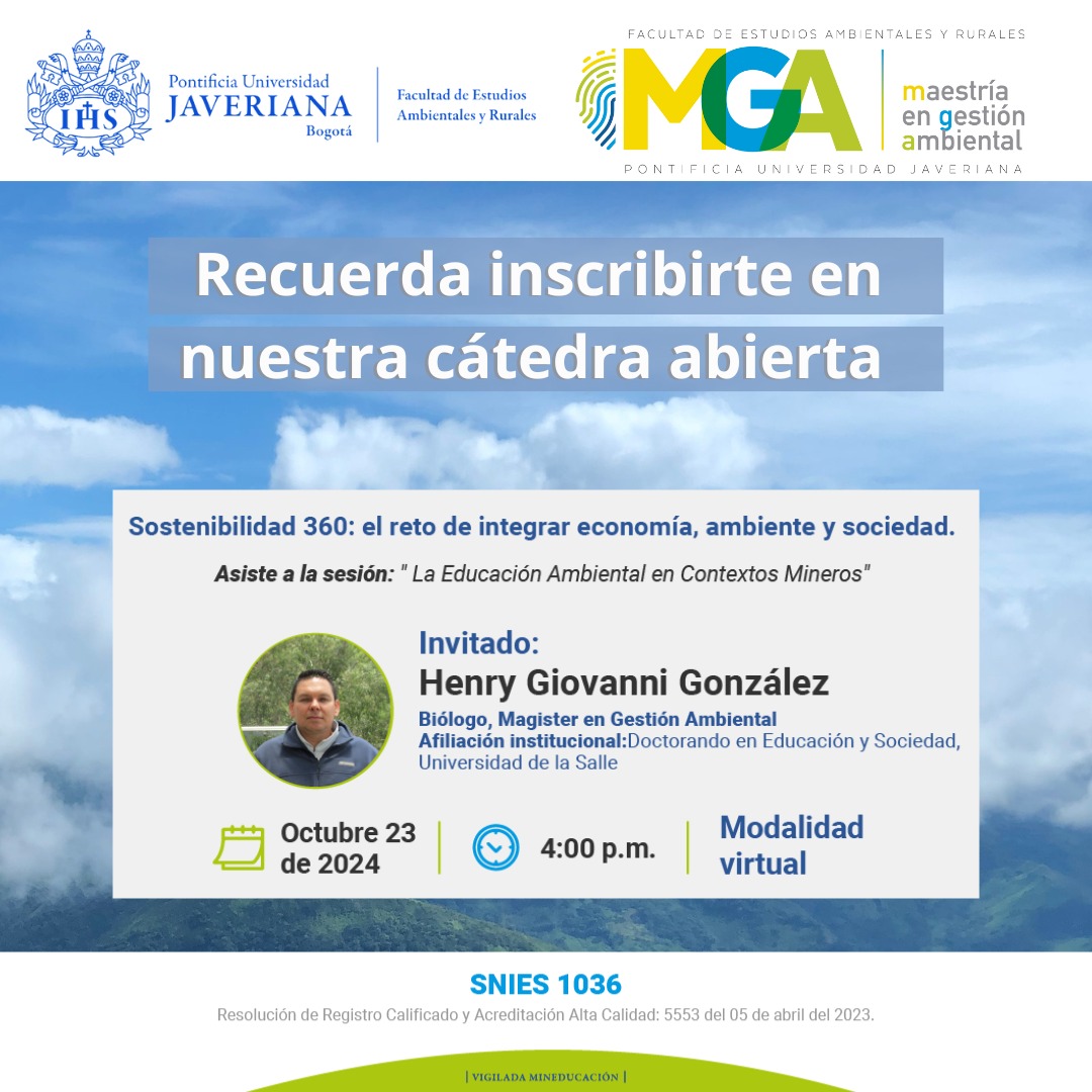 Facultad de Estudios Ambientales y Rurales tweet media