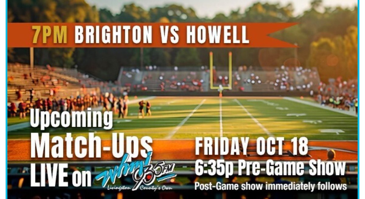 It’s such a monster game the Howell Students had Dominate The Dogs shirts made for one of the biggest home games in Howell history 

Pregame with <a href="/LawtonLunce/">Lawton Lunce</a> at 6:35PM &amp; the live call with myself and <a href="/WooleyMammoth85/">Ryan Wooley</a> at 7 on 93.5FM &amp; streaming on WHMI. Com