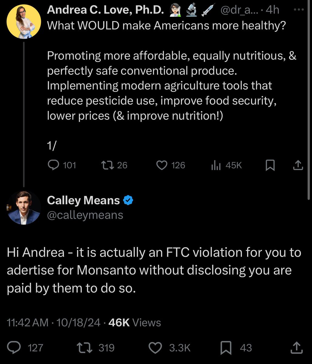 Calley Means tweet media
