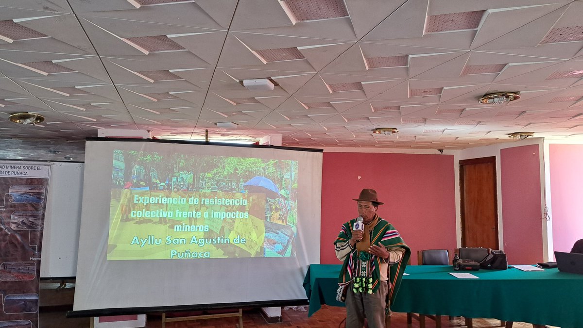 INTERCAMBIO DE EXPERIENCIA:  PERÚ🇵🇪-BOLIVIA🇧🇴 HABLANDO SOBRE MINERÍA Y LOS DAÑOS A LA SALUD
¿Cómo  podríamos sobrevivir en un territorio contaminado y con alto riesgo para  nuestra salud? le invitamos a leer la nota  oiedc.blogspot.com