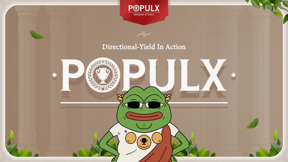 Your vote, your reward.
Populx - Coming soon
