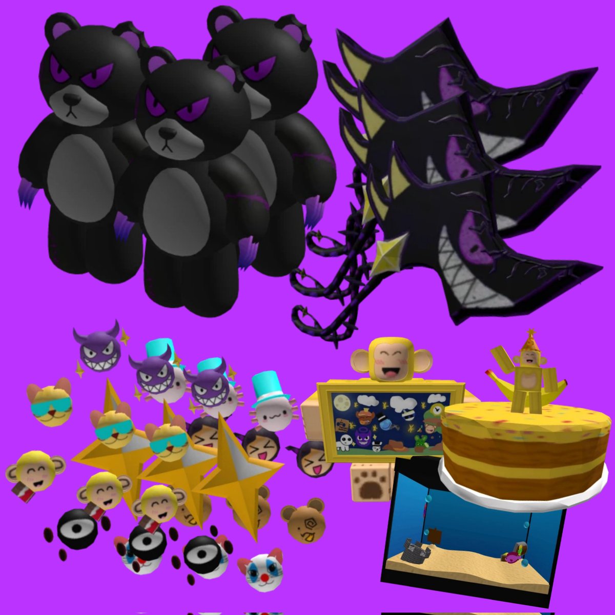 Sinister UGC (@elsinisterboss) on Twitter photo 🔥 HUGE GW 🔥
🏆 12 UGC Codes:
- 3 Sinister Bear
- 3 Sinister Axe
- 3 La gran Sinister colab
- 1 Shady birthday cake
- 1 La mejor colab
- 1 Aquarium
📜 Reqs easy:
- 👍🏻 Like and Retweet
- Follow: <a href="/ElSinisterboss/">Sinister UGC</a> <a href="/eclaimUGC/">/e claim UGC</a> <a href="/TaptorGames/">TaptorJuegos</a> <a href="/shady_castro/">💛🐵Shady Monkey🍫✨</a>
⏳ ENDS IN 3 DAYS GL 🍀 🔥 HUGE GW 🔥
🏆 12 UGC Codes:
- 3 Sinister Bear
- 3 Sinister Axe
- 3 La gran Sinister colab
- 1 Shady birthday cake
- 1 La mejor colab
- 1 Aquarium
📜 Reqs easy:
- 👍🏻 Like and Retweet
- Follow: <a href="/ElSinisterboss/">Sinister UGC</a> <a href="/eclaimUGC/">/e claim UGC</a> <a href="/TaptorGames/">TaptorJuegos</a> <a href="/shady_castro/">💛🐵Shady Monkey🍫✨</a>
⏳ ENDS IN 3 DAYS GL 🍀