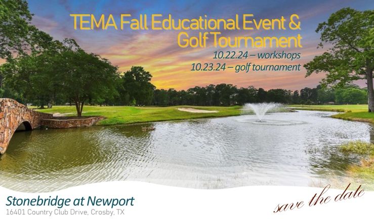 Calling all Energy Managers, Operations &amp; Facility Directors, and TEMA members! Are you ready for some amazing education opportunities? What about some PGA Championship(ish) style golf?! Well, then come join us down at the TEMA Fall Education and TEMA Foundation Golf Tournament!