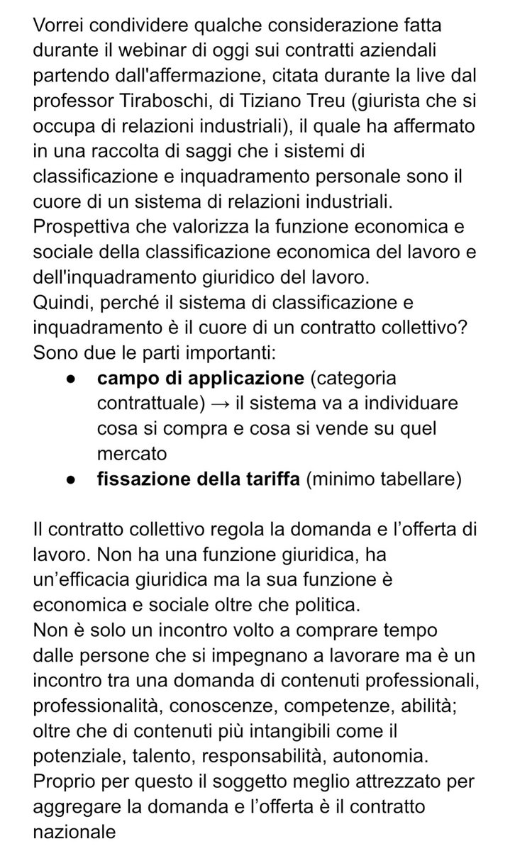 Dvalentini04's tweet photo. @MicheTiraboschi #DirLav2024 
Vorrei condividere qualche considerazione fatta durante il webinar di oggi sui contratti aziendali https://t.co/5RFu6Oy3wT