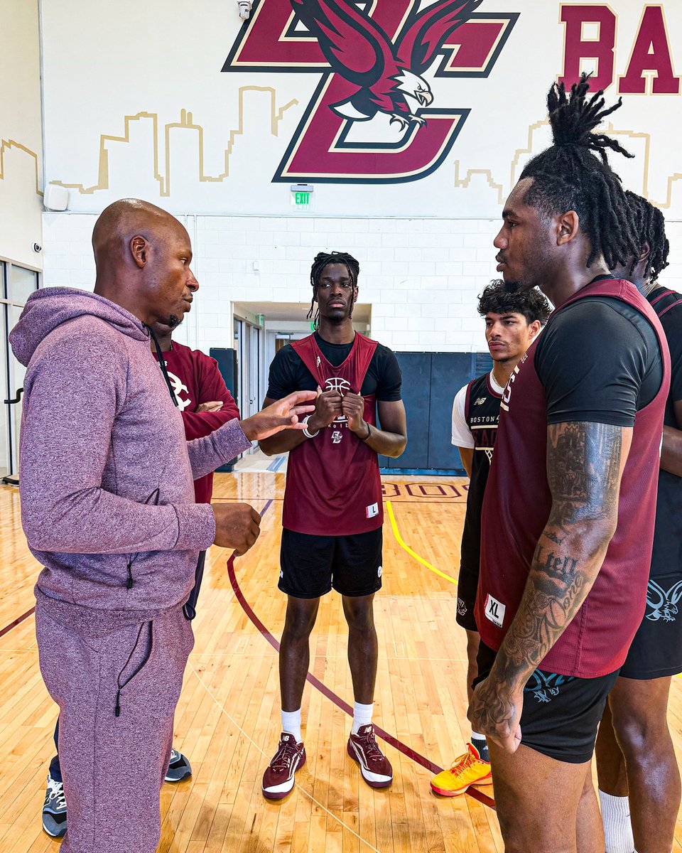 BC Men's Basketball tweet media