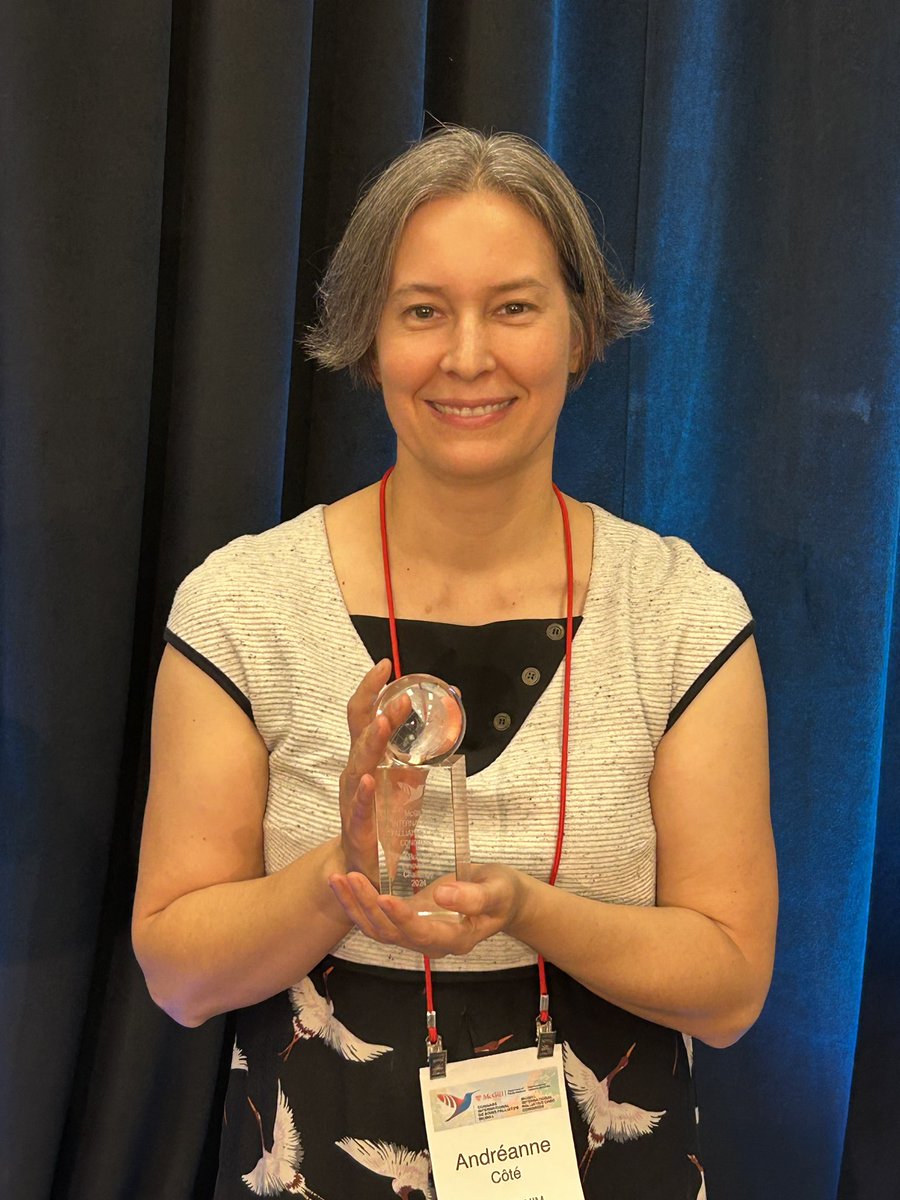 VirtualHospice's tweet photo. Congratulations to our Innovation Challenge 2nd runner up, Dr. Andréanne Côté for her innovation leveraging drama as a creative and educational tool to increase interest in #palliativecare! #MIPCC2024 @CareMcgill https://t.co/rkZojMJikY