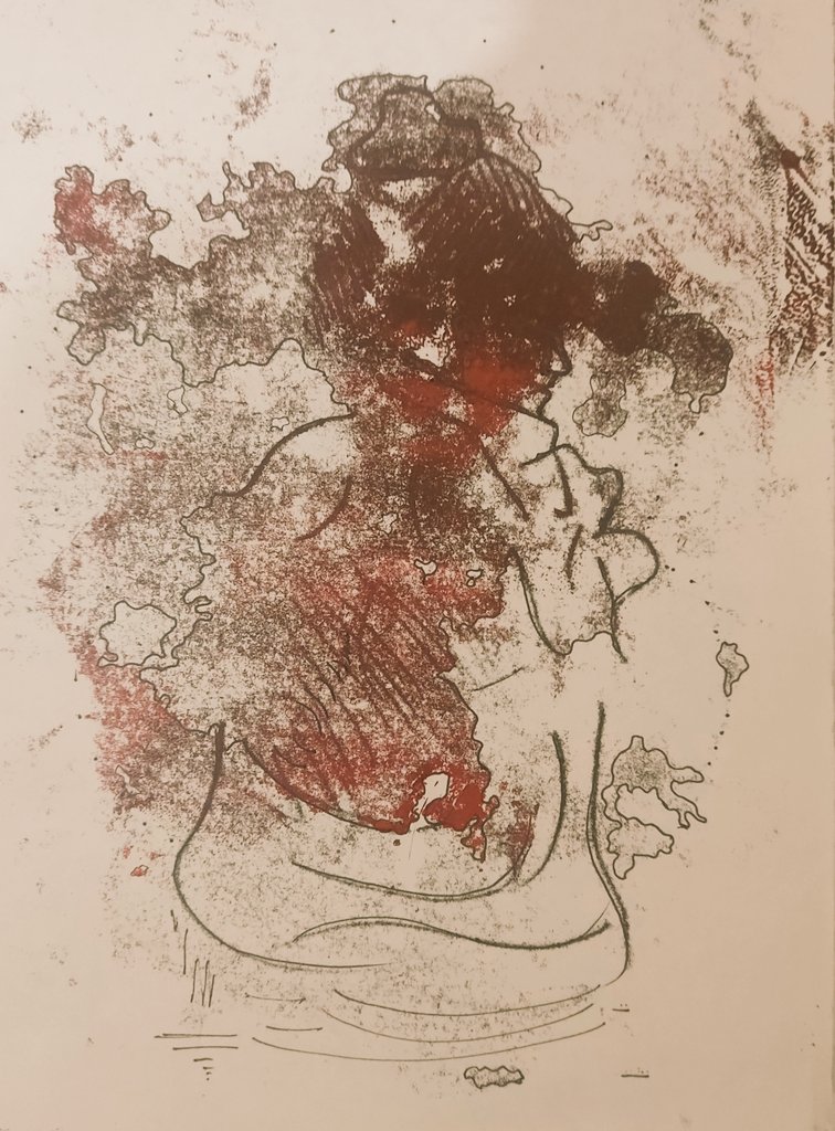 _Printmaker_'s tweet photo. A woman with black hat and red coat...
#NFT
#print
#monoprint https://t.co/a5f2eKvVR7