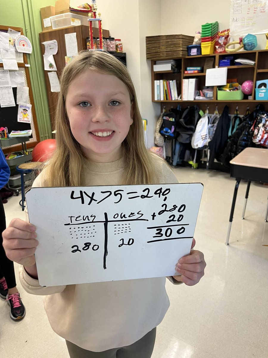 mrs_pfenenger's tweet image. I’ve had the best week partnering up with a 4th grade teacher to co-teach multiplication strategies 💙🐾  today students chose the strategy that works best for them and compared it to their peers! We are so proud of these #Wildcats 👏🏻👏🏻🎉🎉 #jcschools #jcschoolschampions