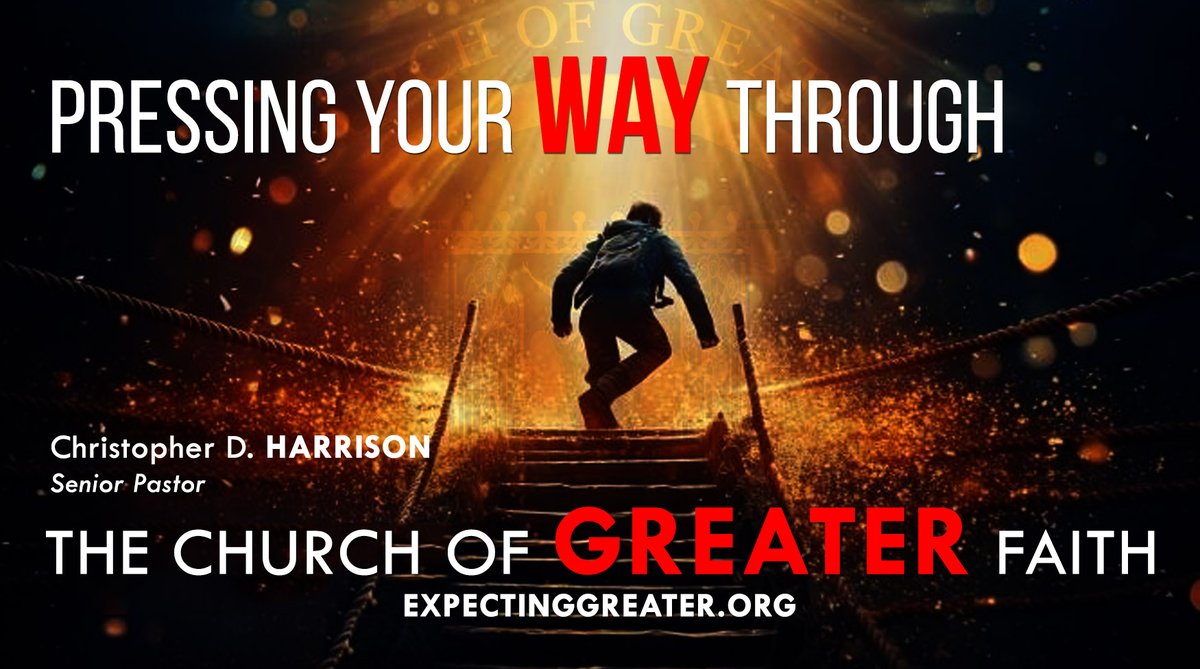 firnat_mbc's tweet photo. "Pressing Your Way Through"
#thecomeback #principlesoffaith #levelsoffaith #lifestyleoffaith #WatchGod #obey #undeniableblessing #ymc #ExpectingGreater
Pastor Christopher D. Harrison https://t.co/MCDXChLLts
