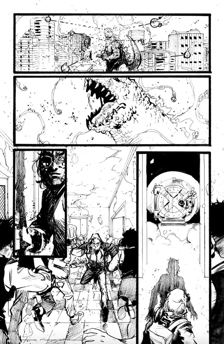 Godzilla_Toho's tweet photo. 💥 Mothra: Queen of the Monsters! Godzilla: Heist! Check out the new @IDWPublishing Godzilla comics just-announced at NYCC! https://t.co/xqDn0N8zrx https://t.co/aBVbLyvW5g