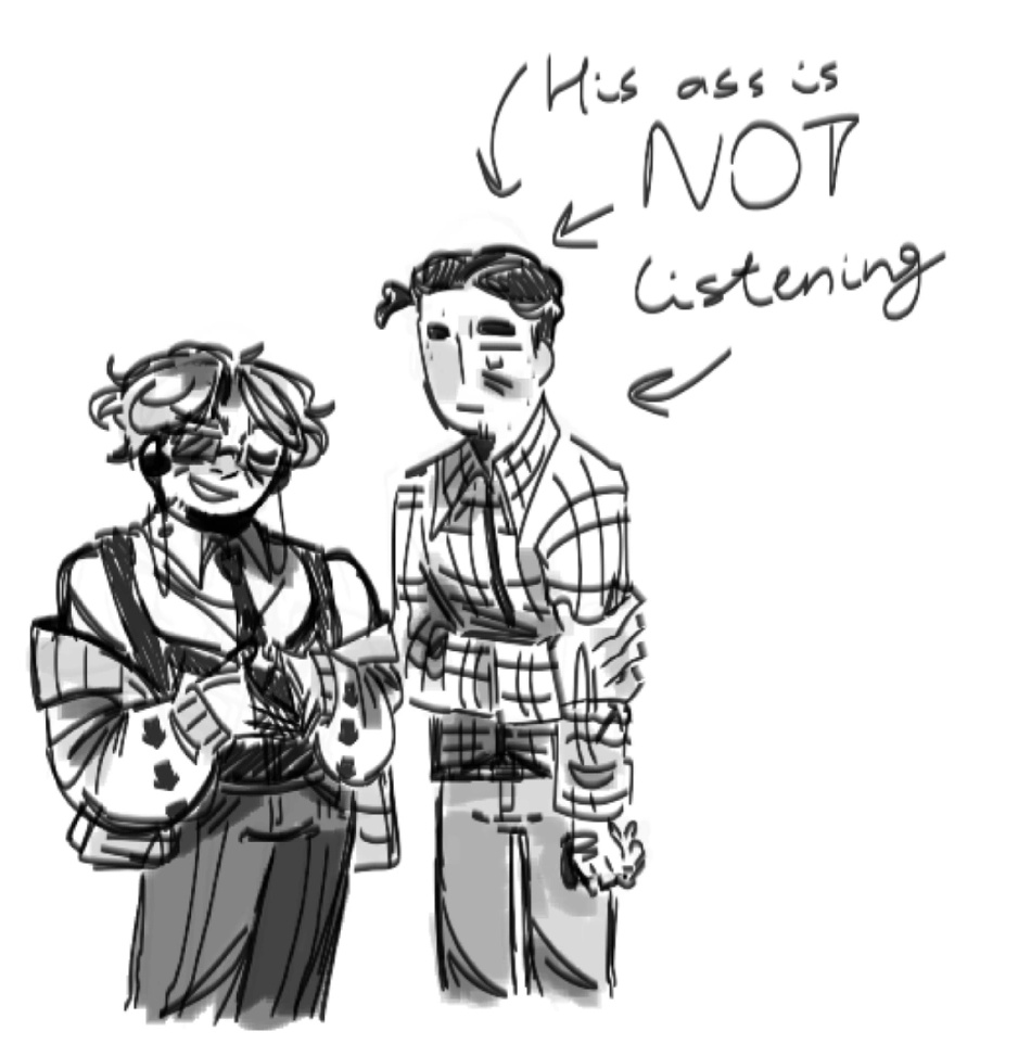 ____Teacat____'s tweet image. Do we vibe with his new outfit #tspud #tspnarrator