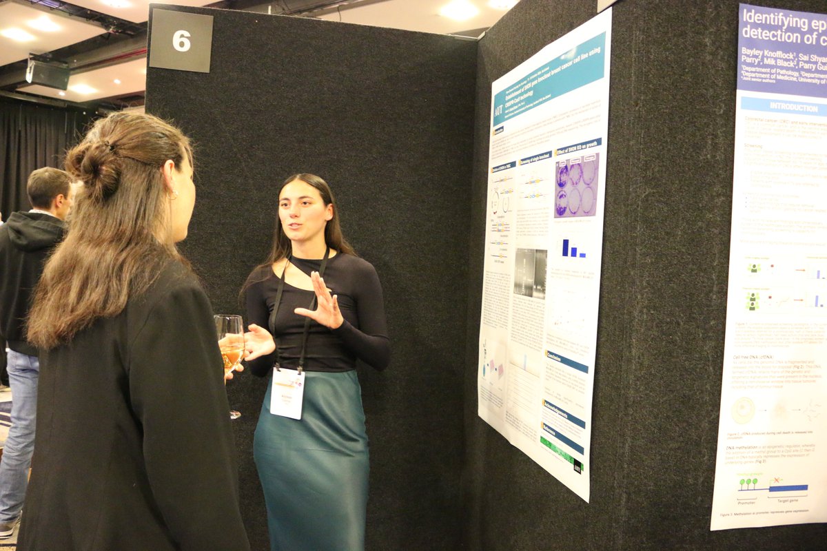 NzsOncology's tweet image. Top highlights from our great evening of 'Connections' -  Poster Evening at #NZSO2024!