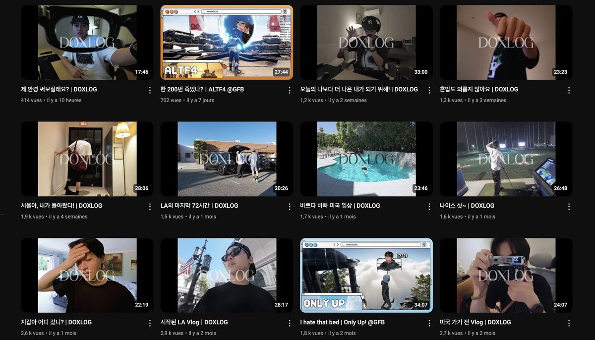 HOURLYMADDOX's tweet photo. [DOXLOG | 제 안경 써보실래요?]

Dernier vlog disponible 👇🏼

🔗 https://t.co/yuZqzmoKf9 

(N'oubliez pas que Maddox est très actif sur Youtube avec 1 vlog par semaine)

#DOXLOG #마독스 #Maddox https://t.co/Rwey4HdPce