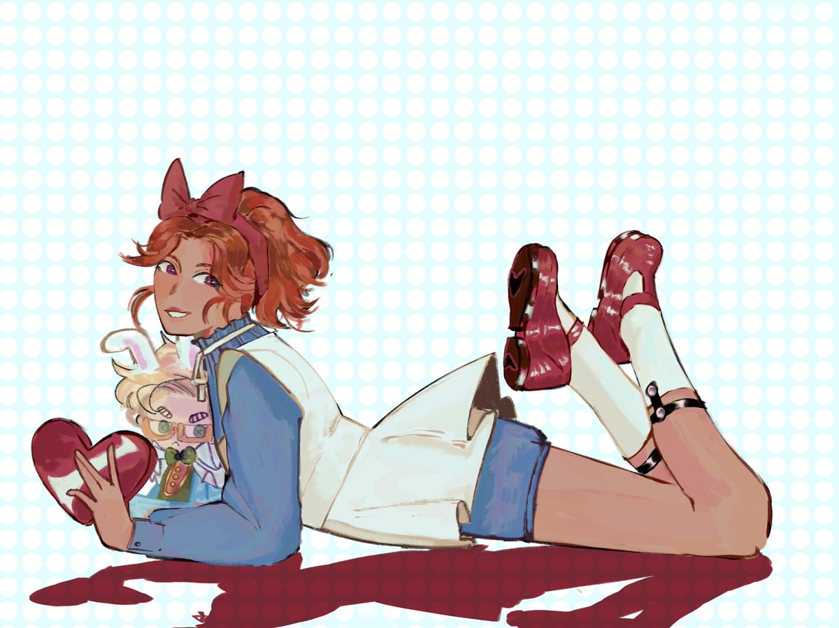 (no text version) I actually had the chance to meet the author (<a href="/doomed4art/">🌻dom🦔</a>) back in picof 2024! I got my copy there :3 anyway go read if you haven’t yet ^__^ super lovely story I think desmond should be studied in a lab