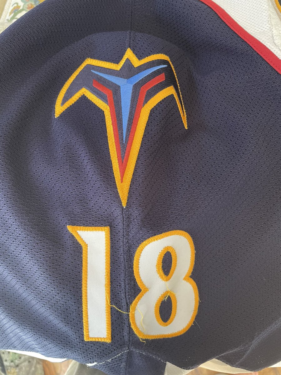 FINALLY got my first thrashers gamer in. Now to find some home blues
