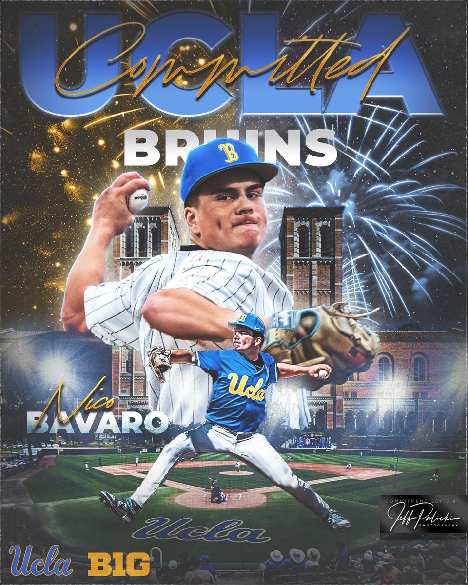 Nico Bavaro (@nicobavaro2) on Twitter photo Proud to announce my commitment to play baseball at the University of California Los Angeles. I’d like to thank my family, coaches and teammates for always being there for me. I’d also like to thank Coach Savage and the rest of the <a href="/UCLABaseball/">UCLA Baseball</a> staff. #GoBruins Proud to announce my commitment to play baseball at the University of California Los Angeles. I’d like to thank my family, coaches and teammates for always being there for me. I’d also like to thank Coach Savage and the rest of the <a href="/UCLABaseball/">UCLA Baseball</a> staff. #GoBruins